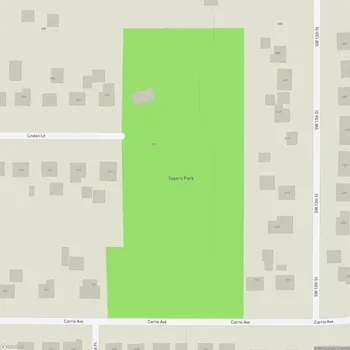 Map of Sayers Park