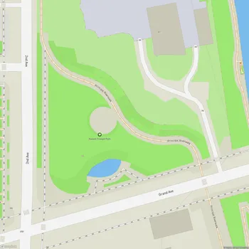 Map of Hansen Triangle Park