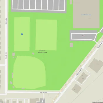 Map of Veterans Memorial Park
