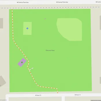 Map of Petersen Park