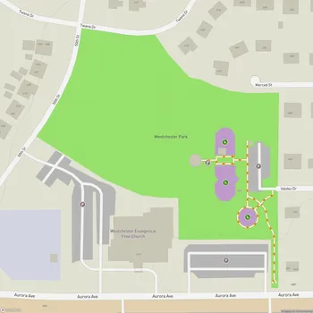 Map of Westchester Park