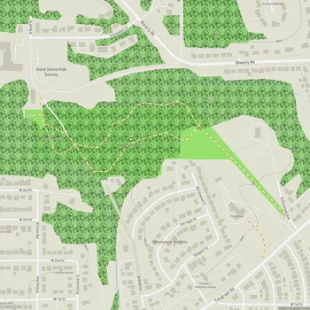Map of Old Schuetzen Park
