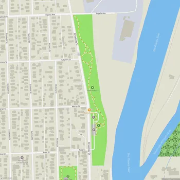 Map of Route 66 Park