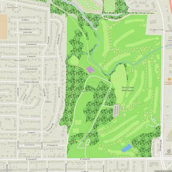 Map of Duck Creek Park