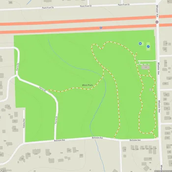Map of West Park