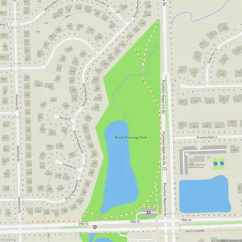 Map of Brook Crossings Park