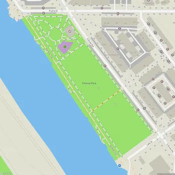 Map of Festival Park