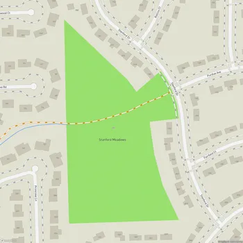 Map of Stanford Meadows