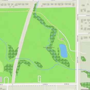 Map of Eastern Avenue Park