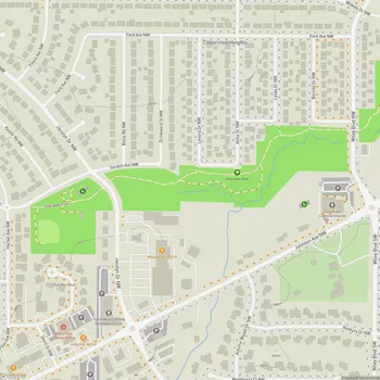 Map of Cherokee Park