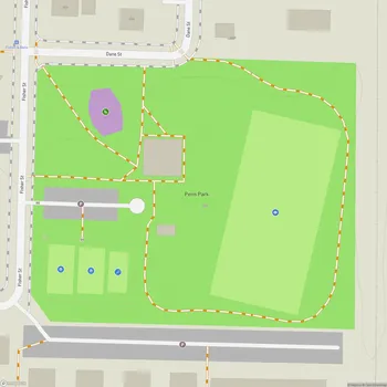 Map of Penn Park
