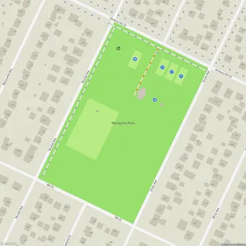 Map of Marquette Park