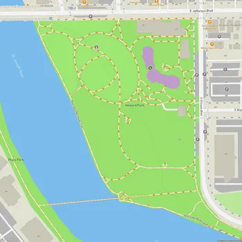 Map of Howard Park