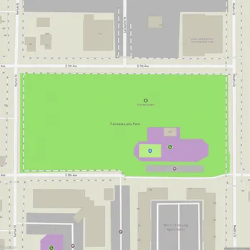 Map of Fairview Lions Park