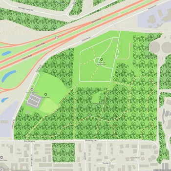Map of Centennial Park