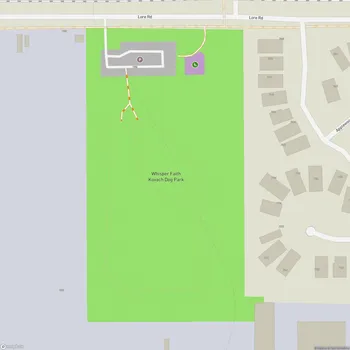 Map of Whisper Faith Kovach Dog Park