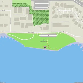 Map of Spenard Beach Park