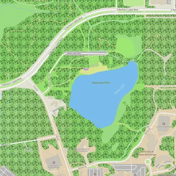 Map of Goose Lake Park