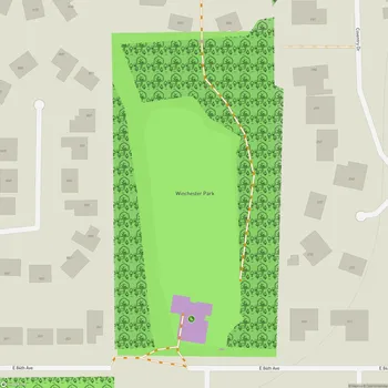 Map of Winchester Park