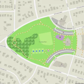 Map of Firestone Park