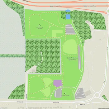 Map of South Anchorage Sports Park