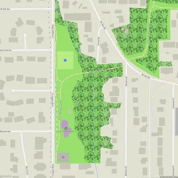 Map of Kiwanis Fish Creek Park