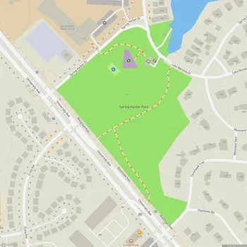 Map of Spring Harbor Park