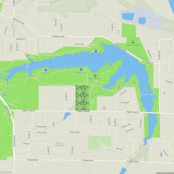 Map of Easter Lake Park