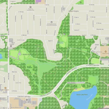 Map of Tikishla Park