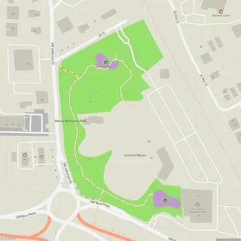 Map of Harris Memorial Park