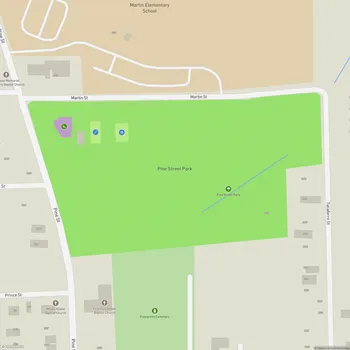 Map of Pine Street Park