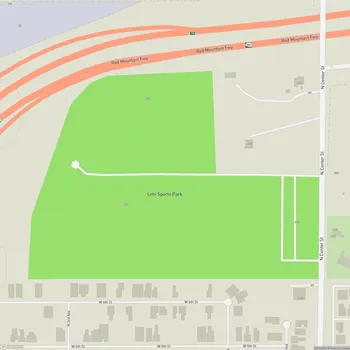 Map of Lehi Sports Park
