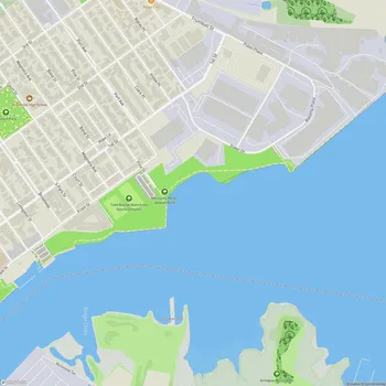 Map of Marciante-Millet-Jackson Park