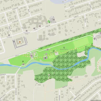 Map of Lake Creek Park