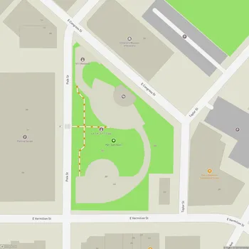 Map of Parc Sans Souci
