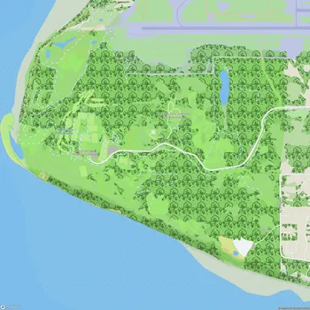 Map of Kincaid Park