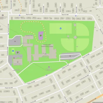 Map of Cavalry Hill Park