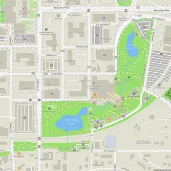 Map of Cascades Park
