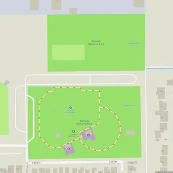 Map of Kennedy Memorial Park