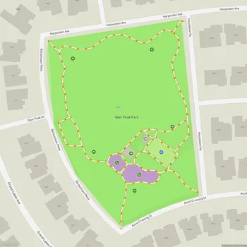 Map of Deer Peak Park