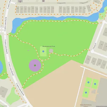 Map of Meadowbrook Park
