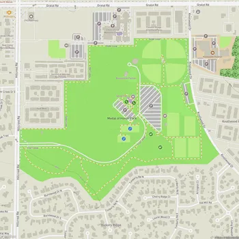 Map of Medal of Honor Park