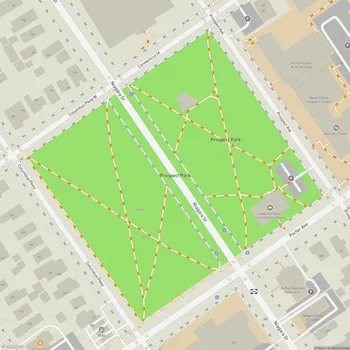 Map of Prospect Park