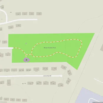 Map of Brown Station Park