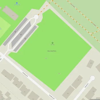 Map of Glen Hall Park