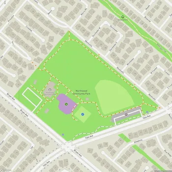 Map of Northwood Community Park