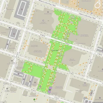 Map of Capitol Mall