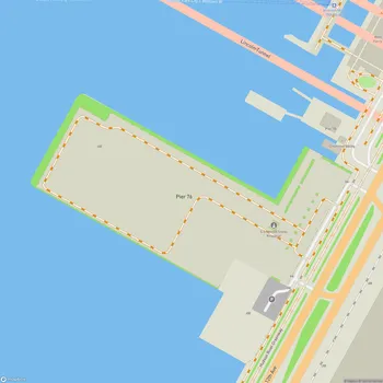 Map of Pier 76