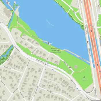Map of Norwood Tract at Town Lake Metropolitan Park