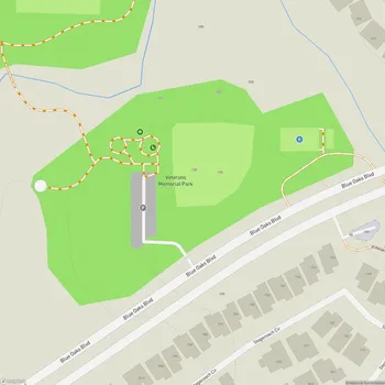 Map of Veterans Memorial Park